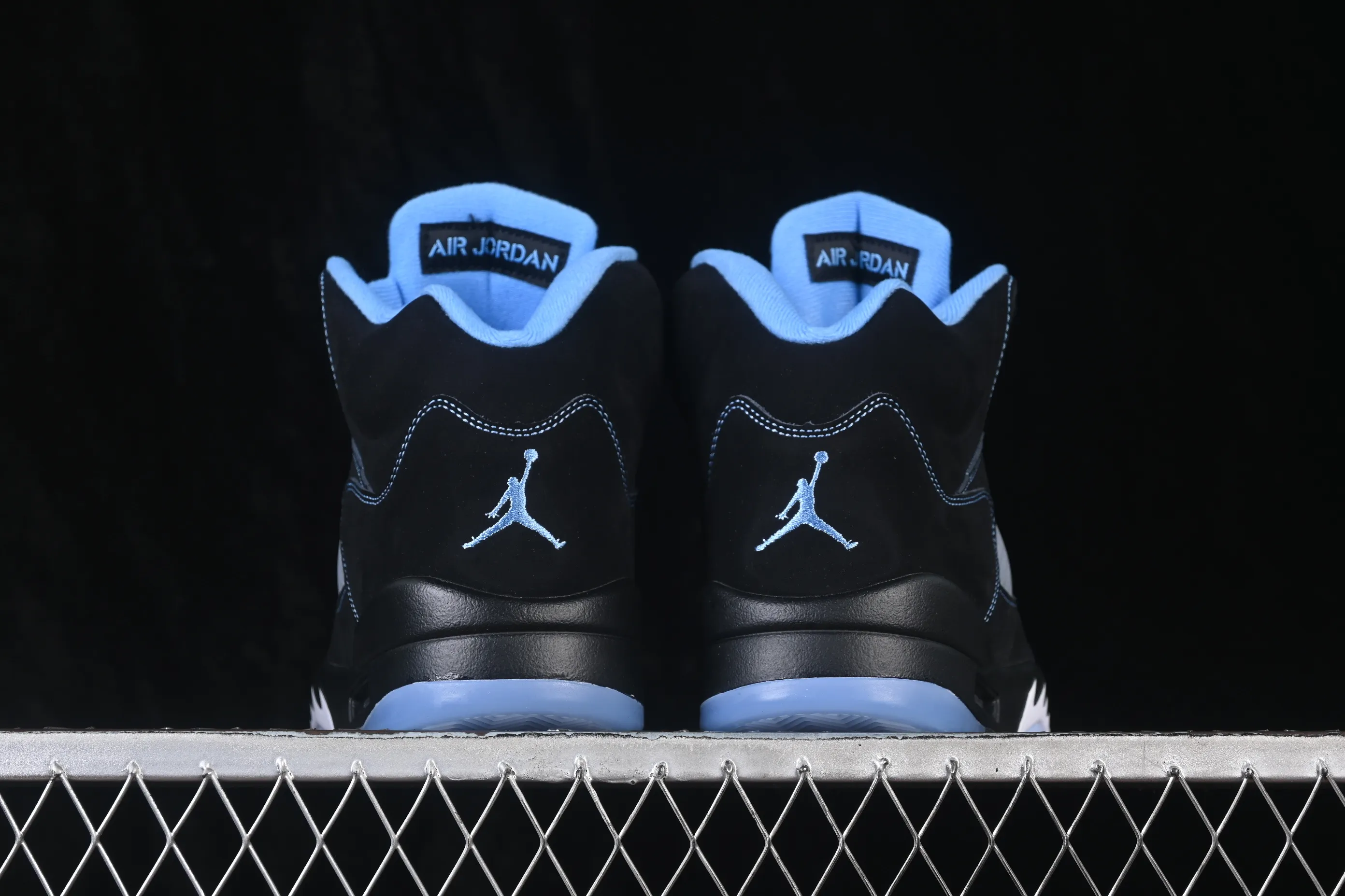 All categories Air Jordan Jordan series basketball shoes Air Jordan 5 TG version Air Jordan 5 Retro "Black University Blue" AJ5 Joe 5 University Blue DD0587-008